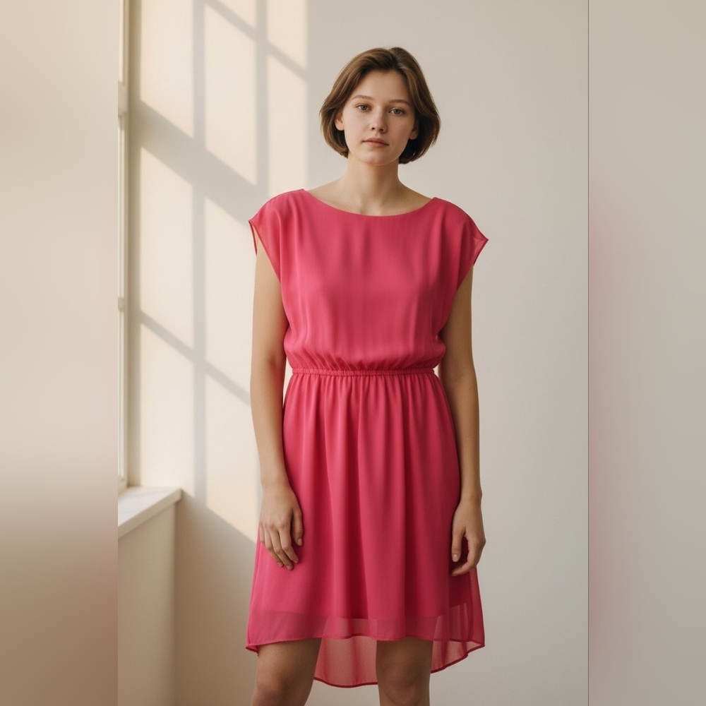 Soprano Pink Midi Dress